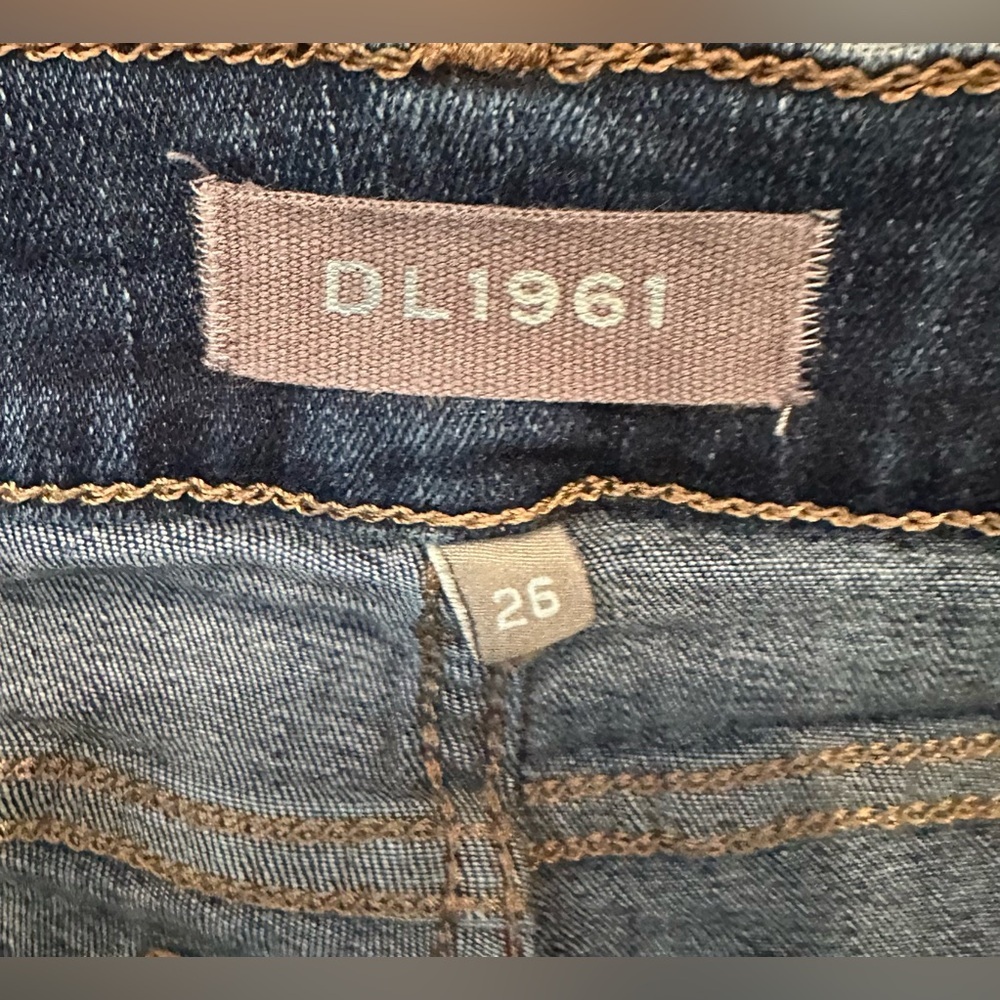 Dark Blue Women's Jeans DL1961 skinny jeans size 26 - Picture 2 of 3